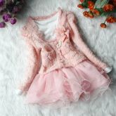 Vestido com Cardgan, de 2 á 6 anos