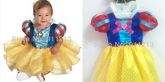 Fantasia branca de neve, de 3 á 5 anos